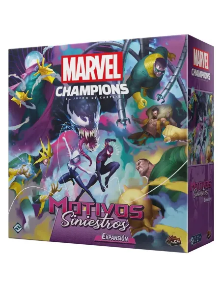 Juego de mesa marvel champions motivos siniestros pegi 14