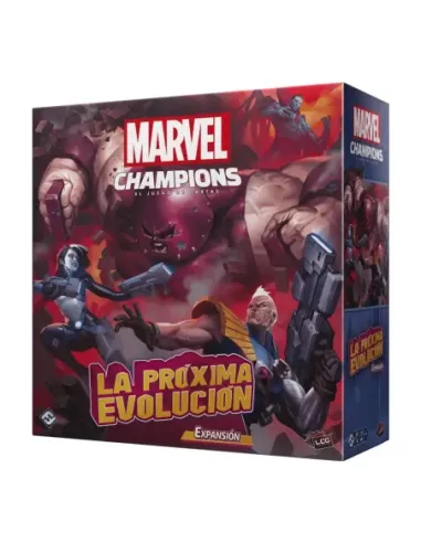Juego de mesa marvel champions la proxima evolucion edad recomendada 14 años