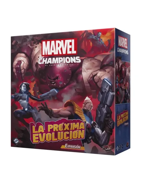 Juego de mesa marvel champions la proxima evolucion edad recomendada 14 años