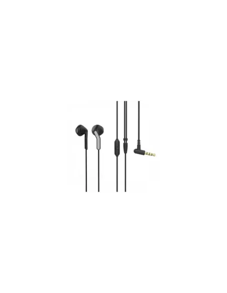 Auriculares Intrauditivos Muvit For Change MCHPH0001/ con Micrófono/ Jack 3.5/ Negros