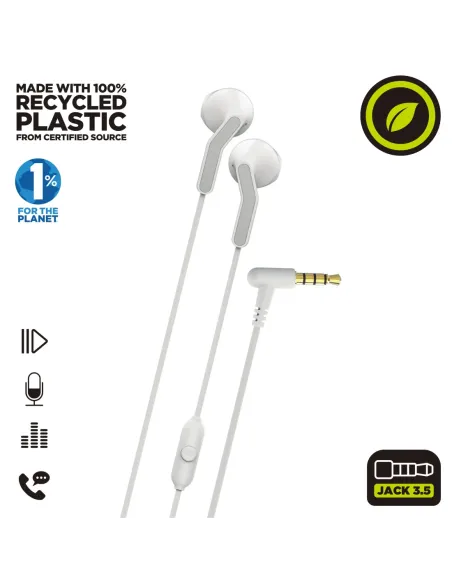 Auriculares muvit e56 blanco