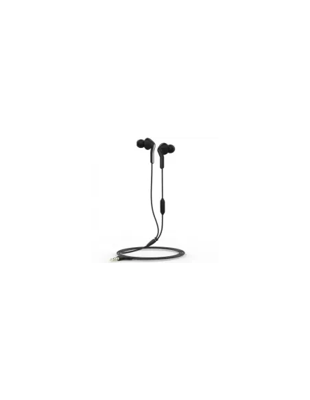 Auriculares Intrauditivos Muvit For Change MCHPH0004/ con Micrófono/ Jack 3.5/ Negros
