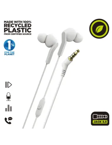 Auriculares muvit e57 blanco