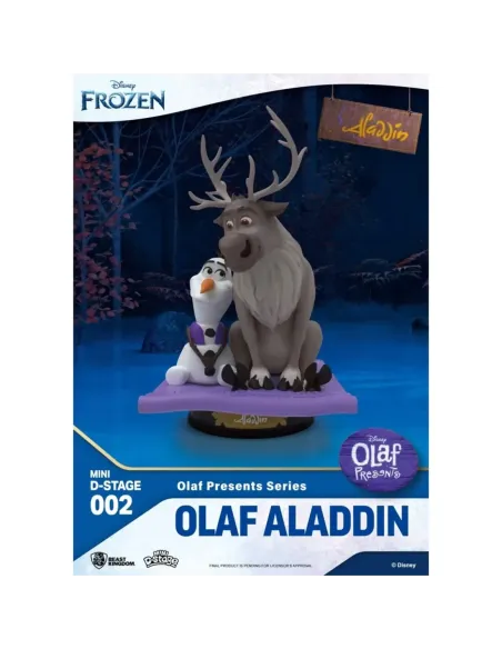 Figura minidstage disney olaf presenta olaf simba