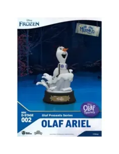Figura beast kingdom minidstage disney olaf presenta olaf