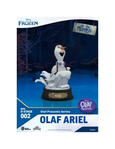 Figura beast kingdom minidstage disney olaf presenta olaf