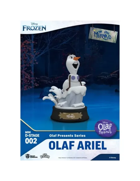Figura beast kingdom minidstage disney olaf presenta olaf