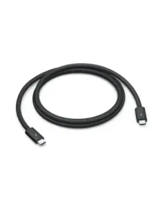 Cable usb tipo c apple 1m -  macho - macho -  negro