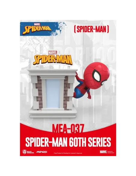 Figura mini egg attack marvel spider - man japones serie 60 aniversario