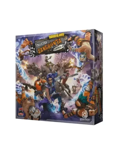 Juego de mesa borderlands: la palestra sangrienta del sr torgue edad recomendada 14 años