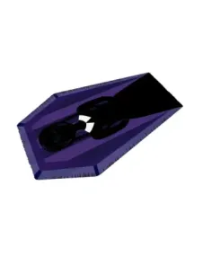 Felpudo 60x40 cm dark side wednesday