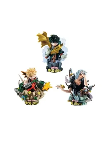 Pack 3 figuras megahouse petitrama ex series 3 my hero academia type - decision