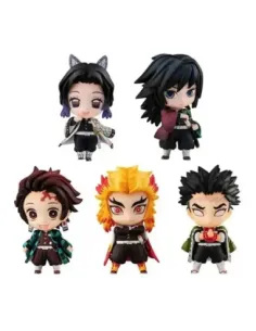 Pack 5 figuras megahouse demon slayer kimetsu no yaiba sailor tanjiro & the hashira set a
