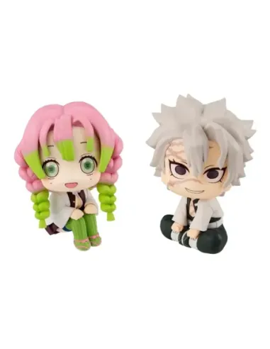 Figuras megahouse look up series kimetsu no yaiba demon slayer mitsuri kanroji & sanemi shinazugawa