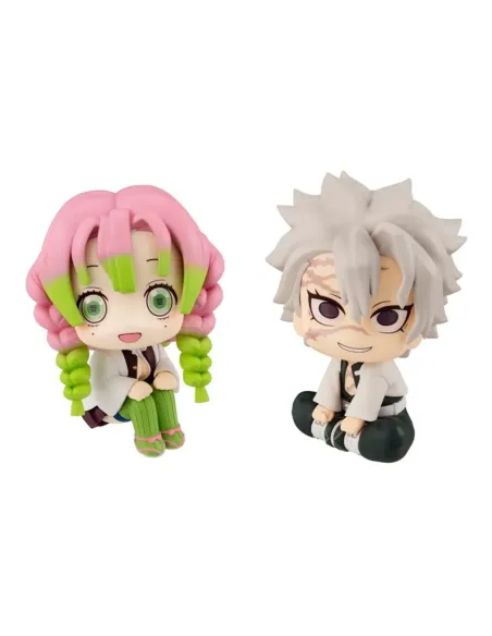 Figuras megahouse look up series kimetsu no yaiba demon slayer mitsuri kanroji & sanemi shinazugawa