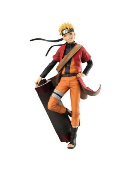 Figura megahouse naruto shippuden g.e.m. naruto uzumaki sage mode