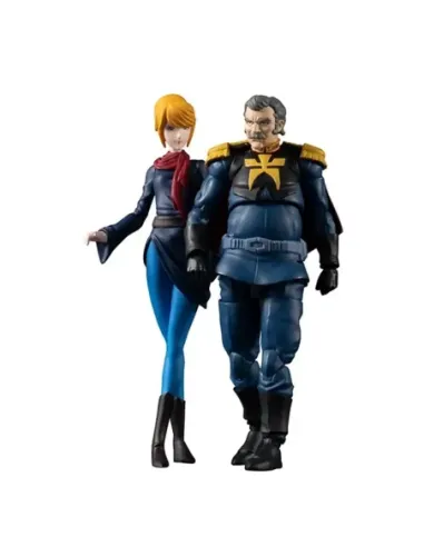 Figuras megahouse g.m.g mobilesuit gundam principality of zeon army 07 ramba ral & crowley hamon