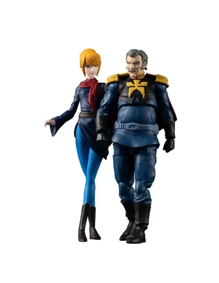 Figuras megahouse g.m.g mobilesuit gundam principality of zeon army 07 ramba ral & crowley hamon