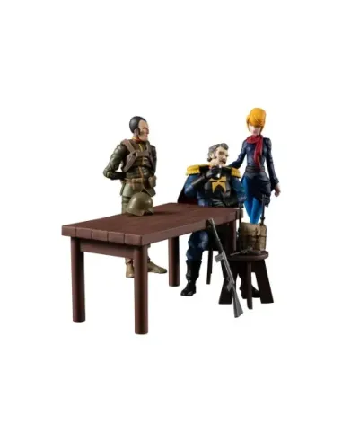 Figuras megahouse g.m.g mobile suit gundam principality of zeon team ramba ral set