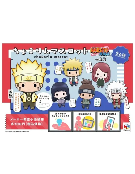 Figura unidad aleatoria megahouse chokorin mascot series naruto shippuden