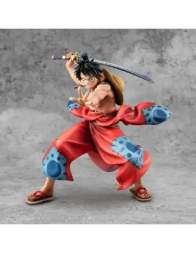 Figura megahouse one piece p.o.p statue warriors alliance luffy taro