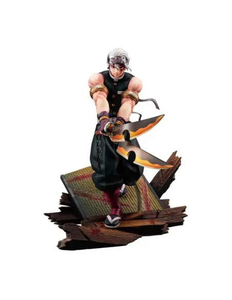 Figura megahouse demon slayer kimetsu no yaiba estatua g.e.m. 1 - 8 tengen uzui