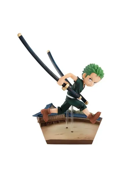 Figura megahouse gem series one piece zoro run run run
