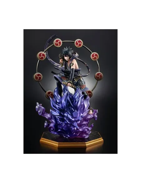 Figura megahouse gem series naruto shippuden sasuke dios del trueno