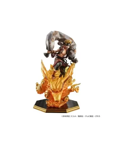 Figura megahouse gem series naruto shippuden naruto dios del viento