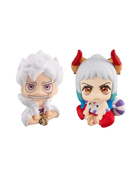 Figura megahouse one piece look up monkey d luffy gear 5 & yamato