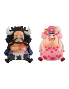 Set figuras megahouse lookup one piece kaido the beast & big mom