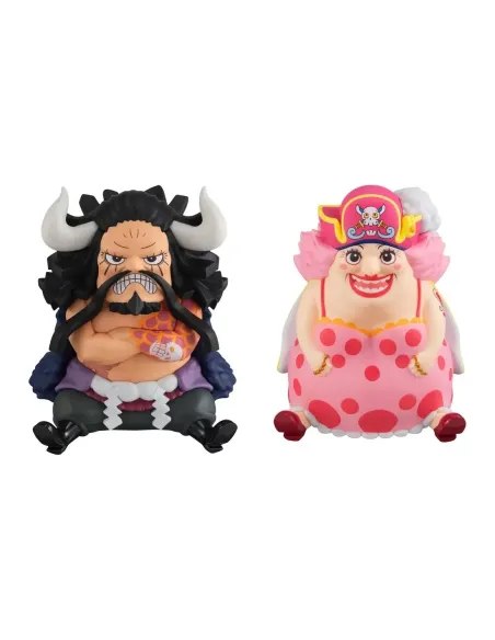 Set figuras megahouse lookup one piece kaido the beast & big mom