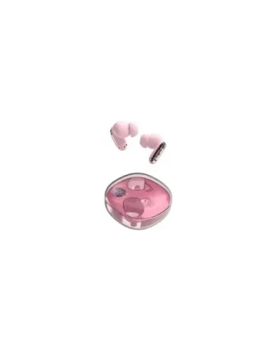Auriculares Bluetooth Mars Gaming MHIB2 con estuche de carga/ Autonomía 7h/ Rosa