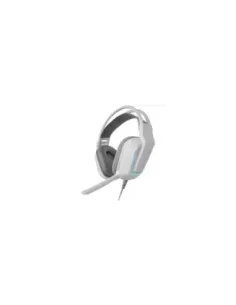 Auriculares Gaming con Micrófono Mars Gaming MH-Strike/ Jack 3.5/ USB/ Blancos