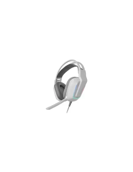 Auriculares Gaming con Micrófono Mars Gaming MH-Strike/ Jack 3.5/ USB/ Blancos