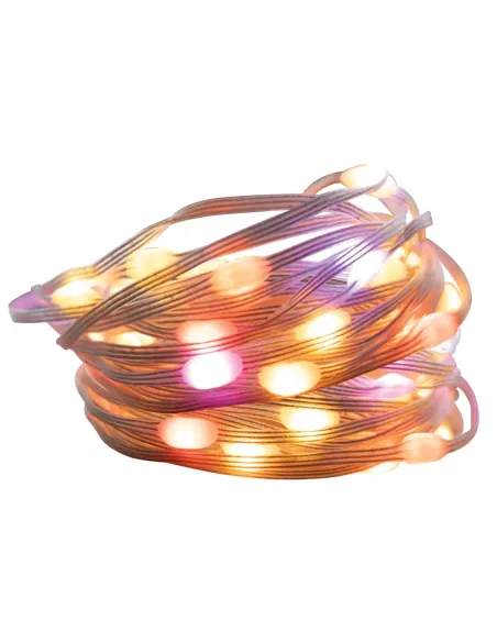 Guirnalda luces muvit io wifi dreamcolor mini led rgb 5m