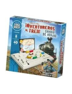 Juego de mesa logiquest ¡aventureros al tren! edad recomendada 8 años