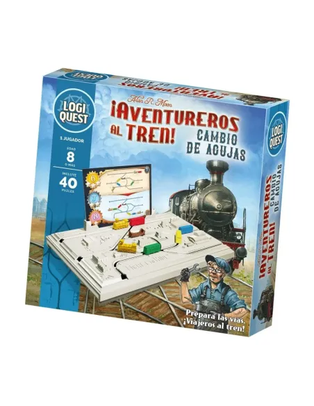 Juego de mesa logiquest ¡aventureros al tren! edad recomendada 8 años