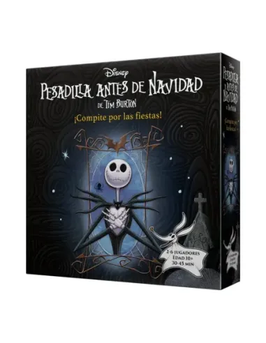 Juego de mesa pesadilla antes de navidad edad recomendada 12 años