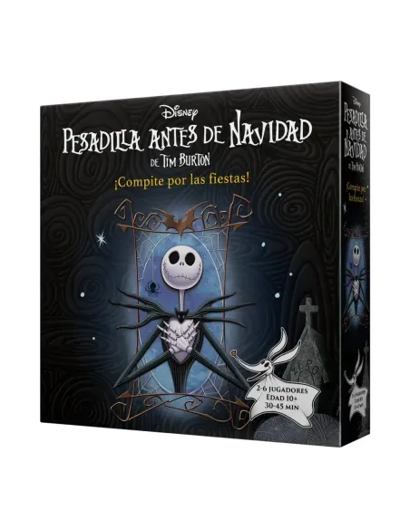 Juego de mesa pesadilla antes de navidad edad recomendada 12 años