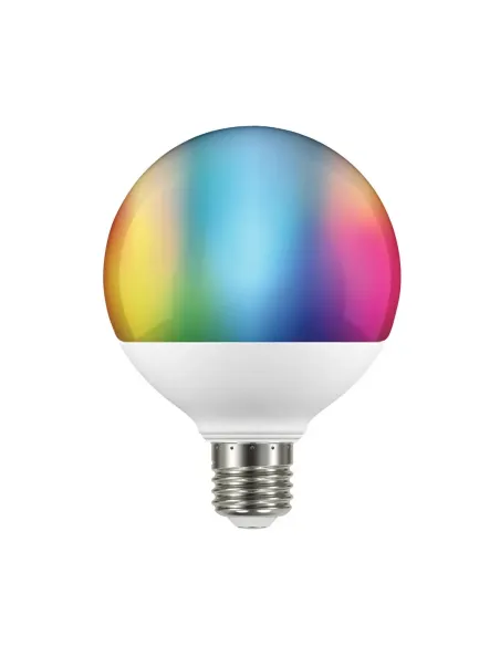 Bombilla muvit io globo e27 10w rgb