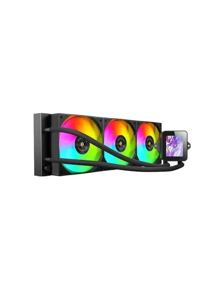 Kit refrigeracion liquida mars gaming mlvision360 argb 3x 120mm negro