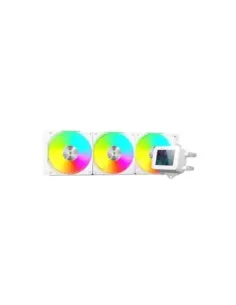 Kit refrigeracion liquida mars gaming mlvision360w argb 3x 120mm blanco