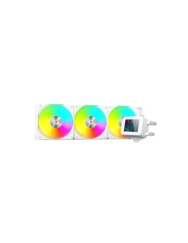 Kit refrigeracion liquida mars gaming mlvision360w argb 3x 120mm blanco