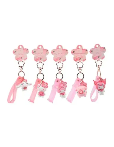 Llavero hello kitty sanrio sakura 1 unidad aleatoria