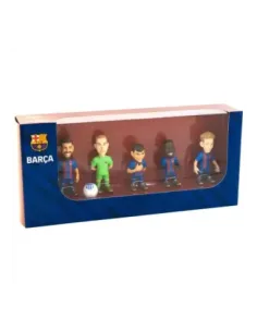 Pack 5 figuras minix fc barcelona