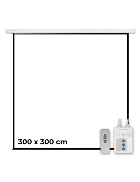 Pantalla eléctrica proyección 135pulgadas