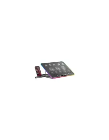 Soporte Refrigerante Mars Gaming MNBC13 para Portátiles hasta 17"/ Iluminación LED