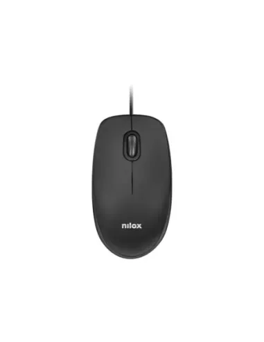 Mouse raton nilox mousb1003 usb 1600 dpi negro