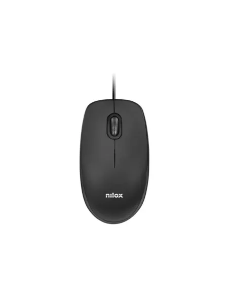 Mouse raton nilox mousb1003 usb 1600 dpi negro